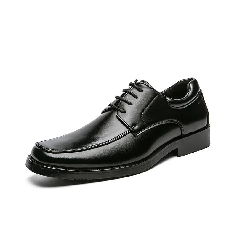 Fashion Mens Dress Shoes Genuine Leather Shoes for Men 2025 Social Shoe Male Original Leather Men's Sneakers Man Trend  Loafers Slip