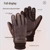 MISSION Men's Windproof Thermal Touchscreen Gloves