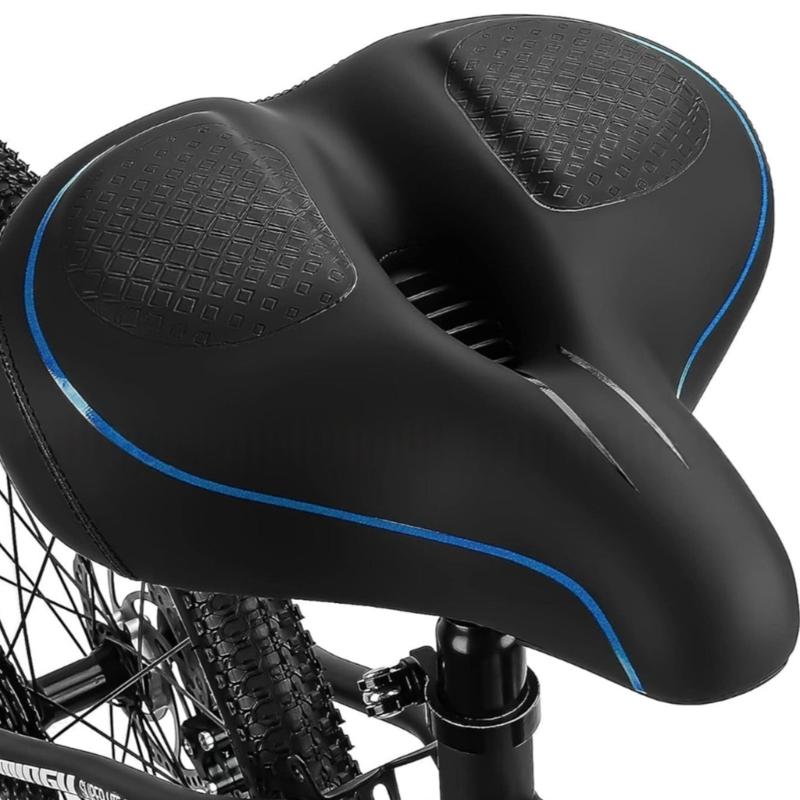 Oversized Breathable Electric Bike Saddles Soft Thicken Bike Seat Cushions Ergonomic Comfortable Bike Seat