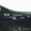 1970s Vintage FLORSHEIM U-Tip Business Shoes Black Wide 9.5EEE 27.5 Men's(USED)