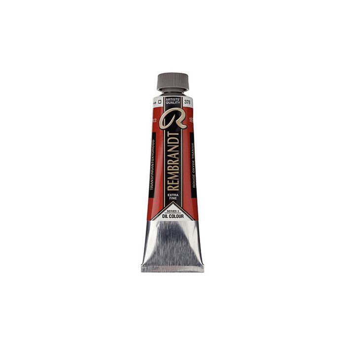 Oil Paint - Rembrandt - Oxide Red - 40ml Tube - Deep Colors - Lightfast