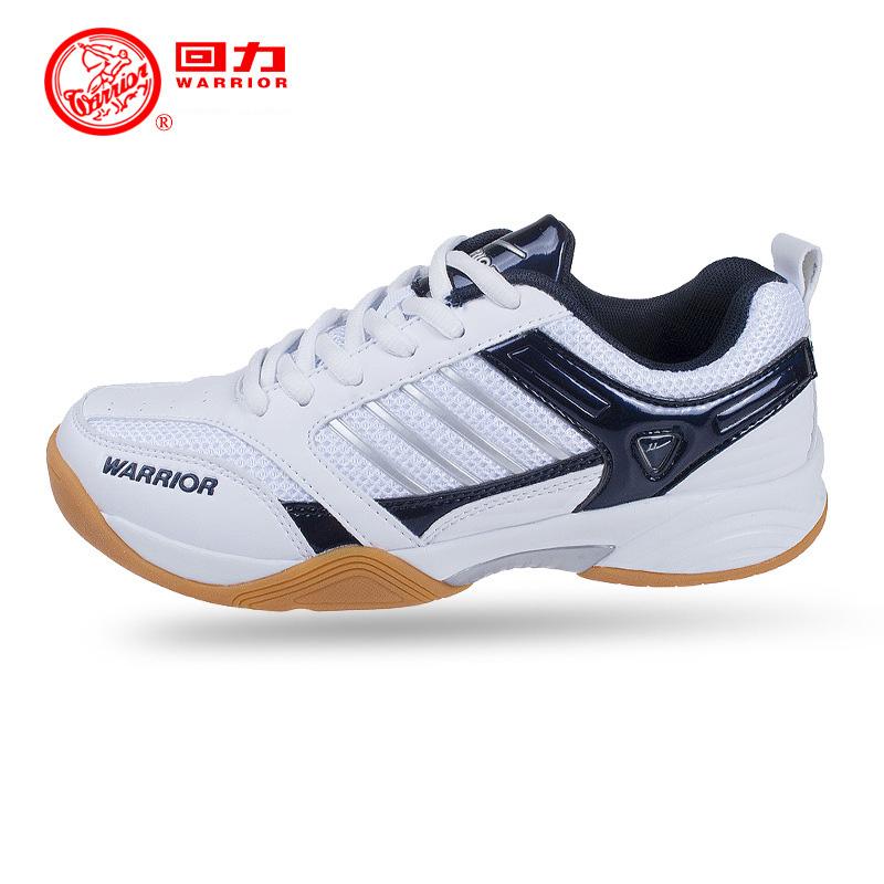 WARRIOR Men Professional Table Tennis Shoes Flexible Light Badminton Volleyball Sneakers Anti Slip Women's Sports Training