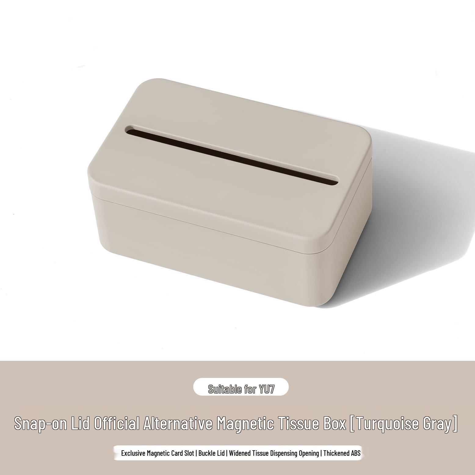 Xiaomi YU7 ABS Tissue Box Organizer for Car Interior