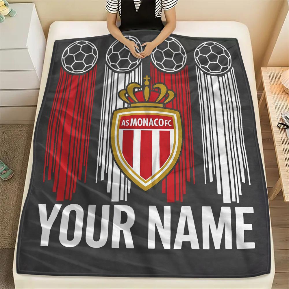 Custom Name AS Monaco Flannel Blanket, High Quality Comfortable for All Seasons, Home Decor, Warmth and Comfort