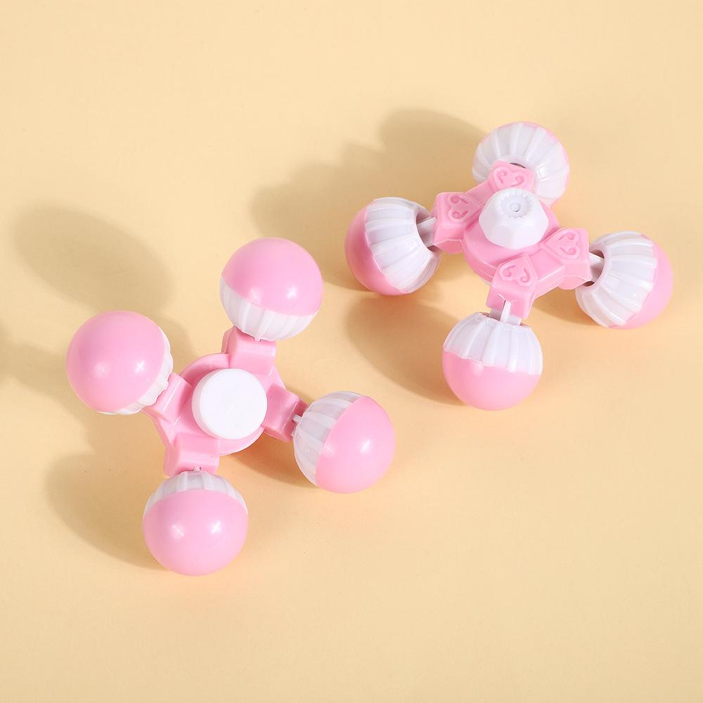 

Exercise Decompression Casual Fingertip Gyro Children S Toy, Radish Knife Family 3D Massage Finger розовый