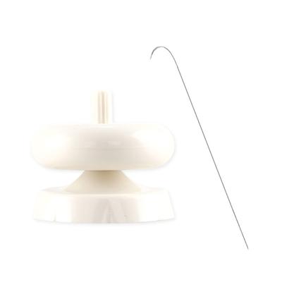 Infila Perline con Ago Curvo ad Occhiello Grande Strumento Versatile per Infilare Perline con Ago Comodo per Regalo Unico