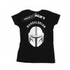 Star Wars Womens/Ladies The Mandalorian Helmet Cotton T-Shirt