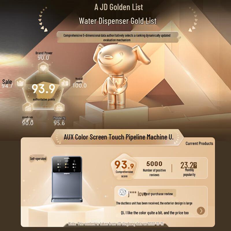 Aux Smart Instant Hot Water Dispenser