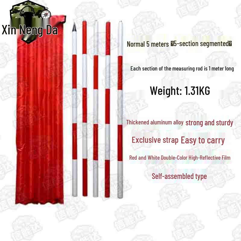Xinnengda Aluminum Alloy Segmented Measuring Pole