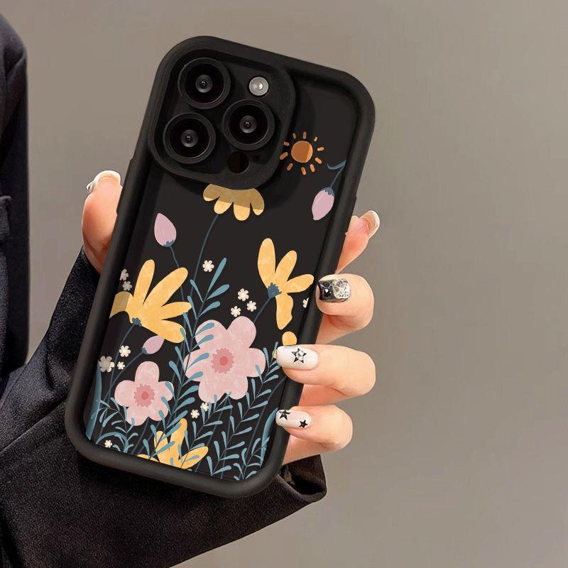 Flowers and Plants for iPhone17PorMax Mobile Phone Case 14 Apple 13 Matte 12/15 Premium 11 Fine Holes