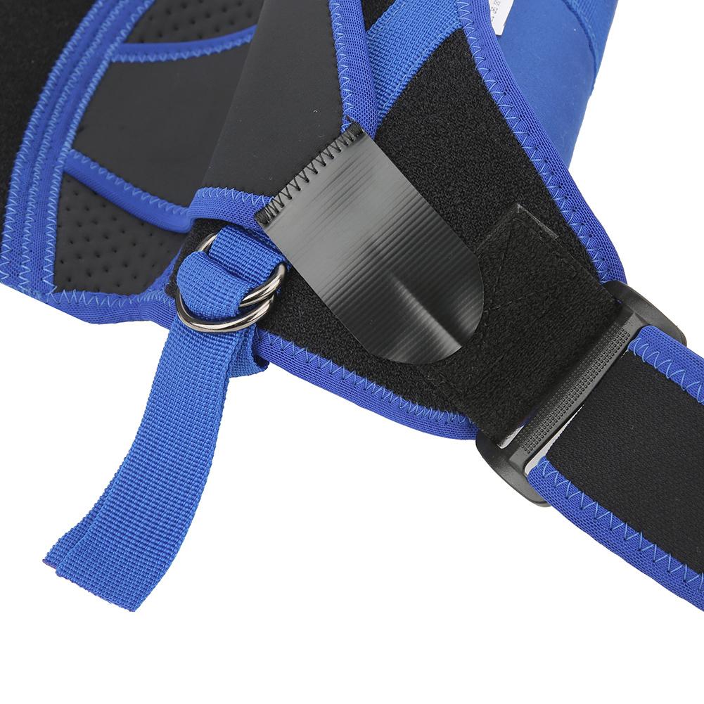 4 Direction Adjustable Breathable Sports Single Shoulder Brace Protector Support Band Pad for Right LeftM(airbag