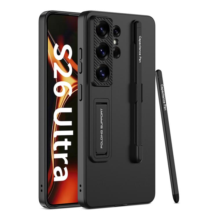 Carcasă de telefon GKK Ultra-subțire cu Suport, Sloturi pentru Pixuri și Stilou Stylus
