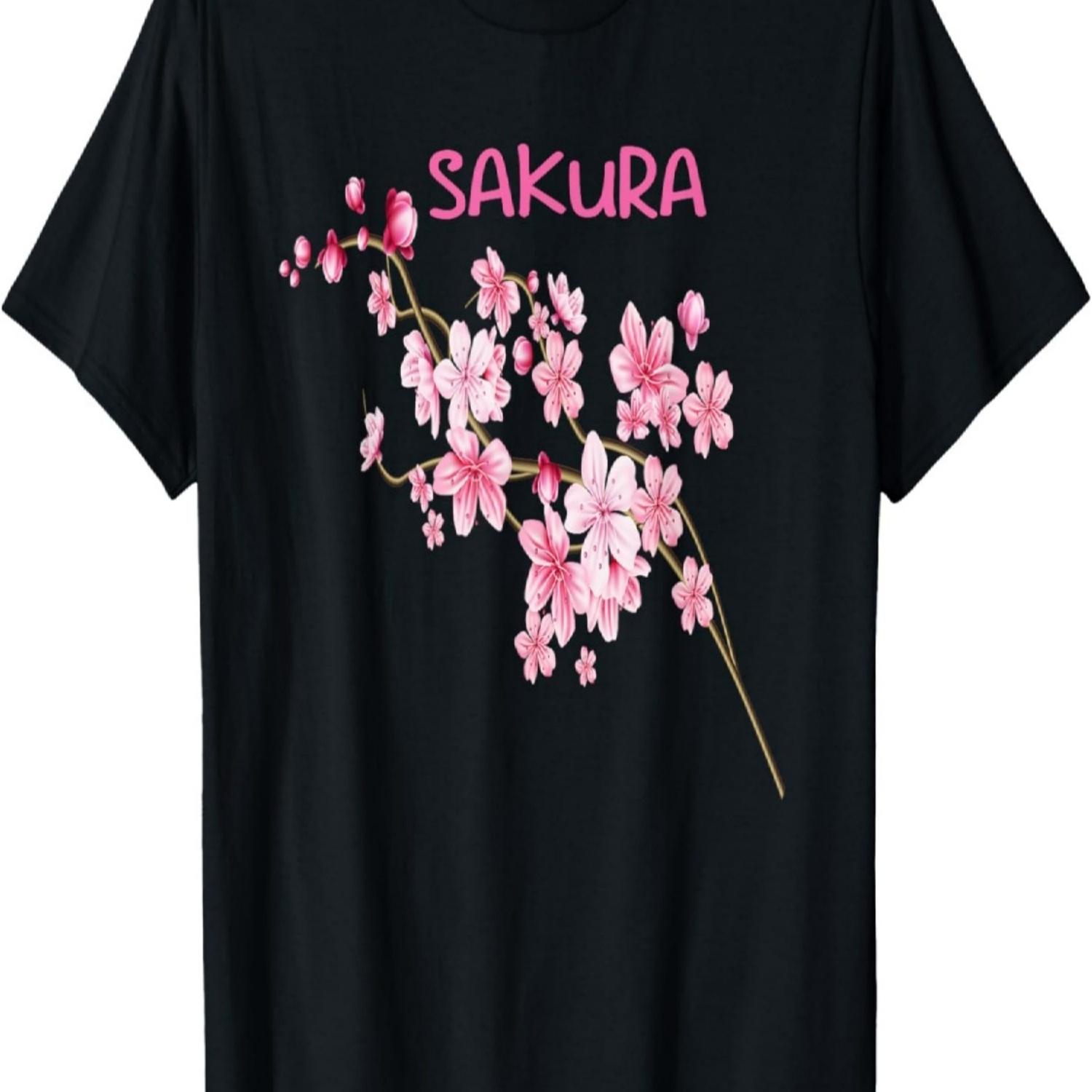Tree Branch Sakura Cherry Blossoms  T-Shirt(2) S