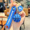 NBA Basketball Keychain Souvenir: Cross-Border Simulation Pendant for Backpack or Small Gift