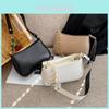 Fashionable Minimalist Pu Shoulder Bag Trendy 2023 Simple Underarm Bag For Women