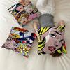Roy L-Lichtenstein Pop Art Pillow Gift Home Office Decoration Bedroom Sofa Car Cushion Cover case 45x45