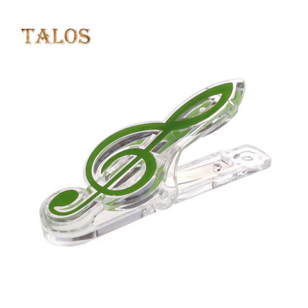 Lovely Plastic Music Book Page Musical Note Shape Clip Treble Clef Bookmark Musical Instruments
