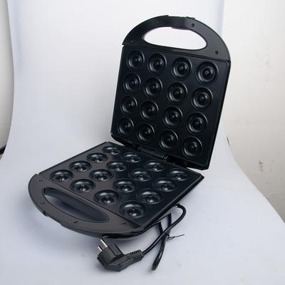 Houselin Donut Maker Machine voor kindvriendelijk ontbijt, snacks, desserts & meer met anti-aanbakoppervlak, maakt 16 donuts