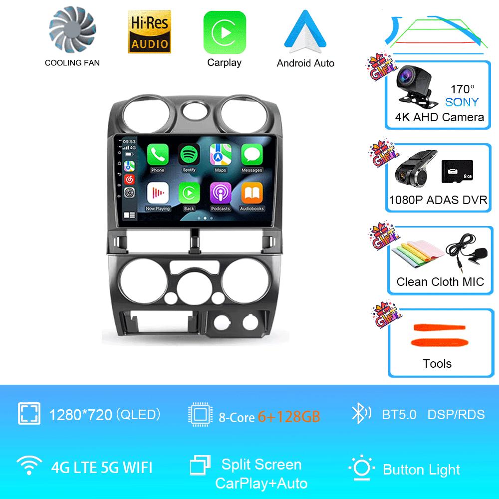Car Radio Android 14 Carplay For Kia Cerato 3 K3 Forte 2013 2014 2015 2016 2017 2018 Auto Stereo Multimedia Player GPS Navigatio