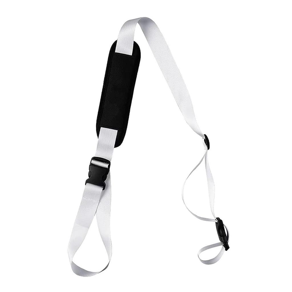 Universal Padded Carrying Strap Adjustable Scooter Antislip Shoulder Straps for Bikes and Chairs