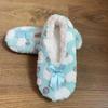 Women's Fleece-Lined Warm Indoor Socks – Thick, Soft-Soled Autumn & Winter Floor Shoes