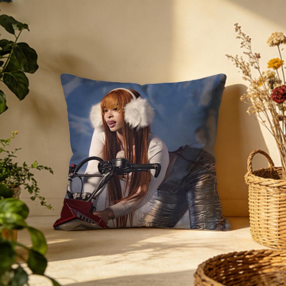 Fashion IIce Spiceing Cushion Cover Versatile DoubleSided Pillow Case Fit for Sofa Bed Car Daily Decor