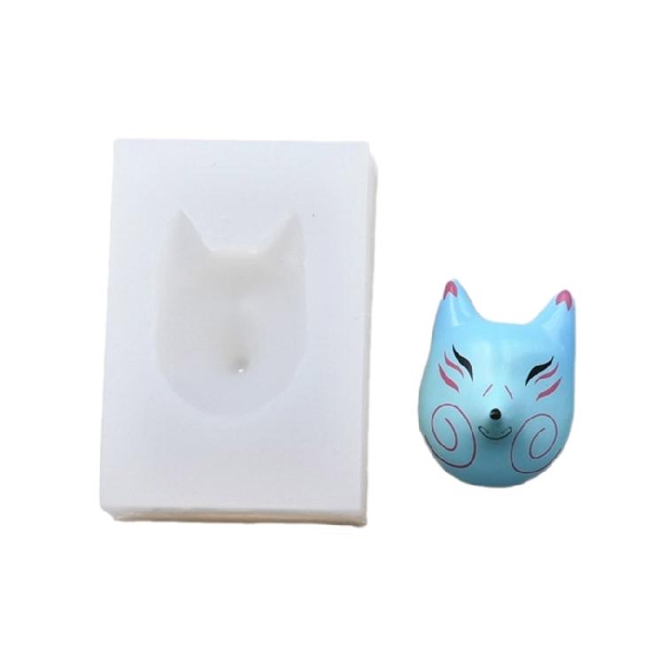 

Custom Mask Keychains Jewelry Craft Clay Mold Adorable Silicone Mould for DIY