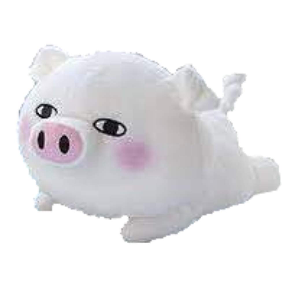 

YOSISTAMP Йоши Стамп Лежащая Большая Плюшевая Игрушка 2 Свиньи (Отдельный предмет) приблизительно. 35см