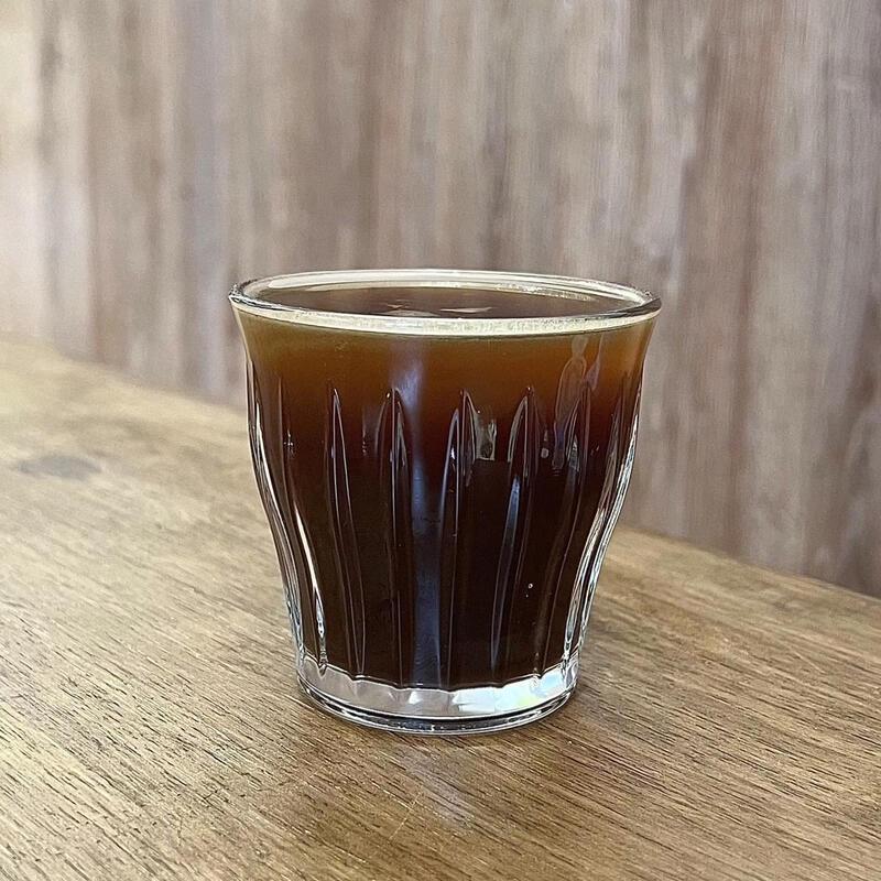 Aurora Design Glass Coffee Cup