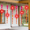 12Pcs Reflective Bird Repeller Waterproof 30CM Wind Rotating Rod Reusable Bird Deterrent Rod for Home Yard Patio Decoration