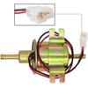 E8012S FD0002 P60430 EP12S Durable 12V Electric Inline Low Pressure Fuel Pump Kit with 2M Fuel Line Fuel Filters Hose Clamp Gold