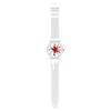 SWATCH Unisex White Watch SUOZ717 SUOZ717