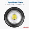 Multifunction Zoomable LED Flashlight