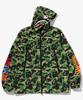 Abc Camo Shark Hooded Jacket (M) Green
