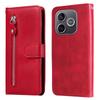 Portemonnaie-Hülle für 600 Lite 5G - Leder/PU, Rot