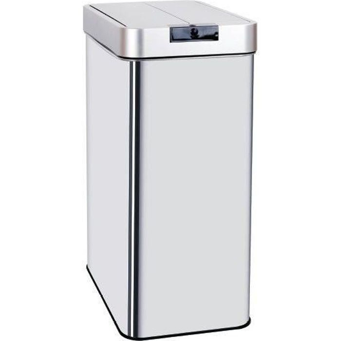 KITCHEN MOVE Poubelle Automatique SILVERLAKE - 60L - Inox Avec Cerclage