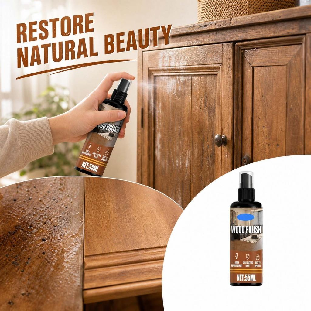 Wood Furniture Remover for Cabinets and Wood Surfaces - Effective Cleaner for and 100ML liquid