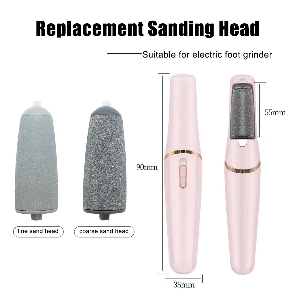 Electric Foot File Callus Remover Dead Skin Removal Pedicure Tools for Hard Cracked Dry Skin Pedicure Feet Care Heel Cleaning