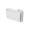 Double-Opening Wall-Mounted Kitchen Organizer for Garbage Bags & Fresh Film