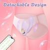 APP Strapless Strap-On G-Spot Dildo Vibrator Realistic Double-Ended Vibrating Butt Plug Anal Sex Toys for Women Lesbians Couples