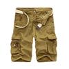 2025 Men's Multi-Pocket Cargo Camouflage Mid-Length Shorts for Casual and Sports Activities