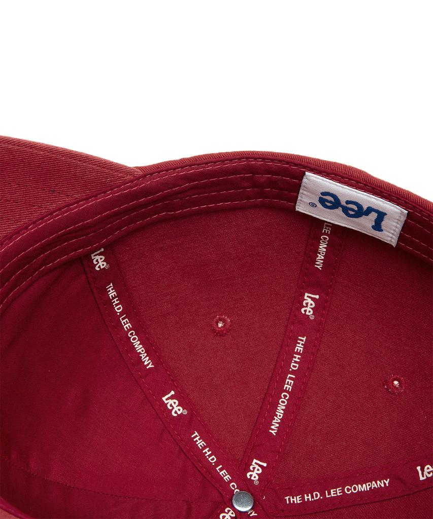 LEE Small Twitch Logo Cotton Ball Cap Red
