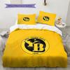Set Copripiumino Trapuntato Modello BSC Young Boys Decorazione per la Casa Regalo (1 * copripiumino + 2 * federe senza imbottitura)