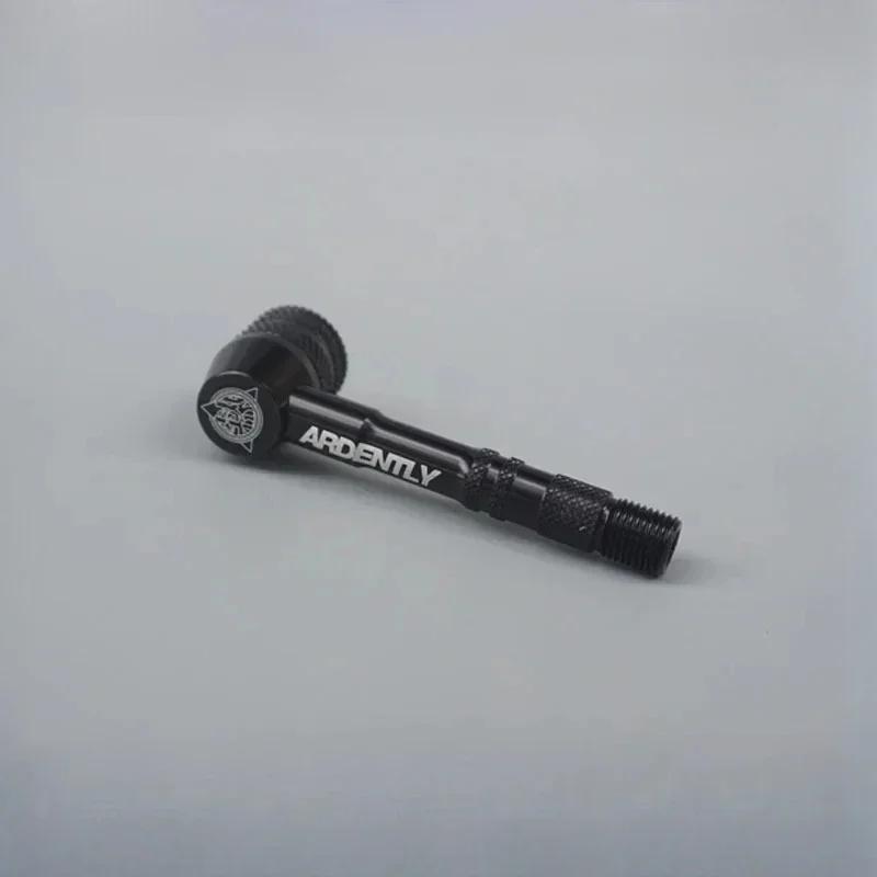 ApplicableArdentlyCarbon Fiber Wheel Seal Wheel Air Nozzle Disc Wheel Adapter Fixed Gear Bike Pump Conversion Converter  1PCS