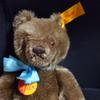 [USED] Excellent Condition Vintage Steiff Teddy Bear, Brown, Germany
