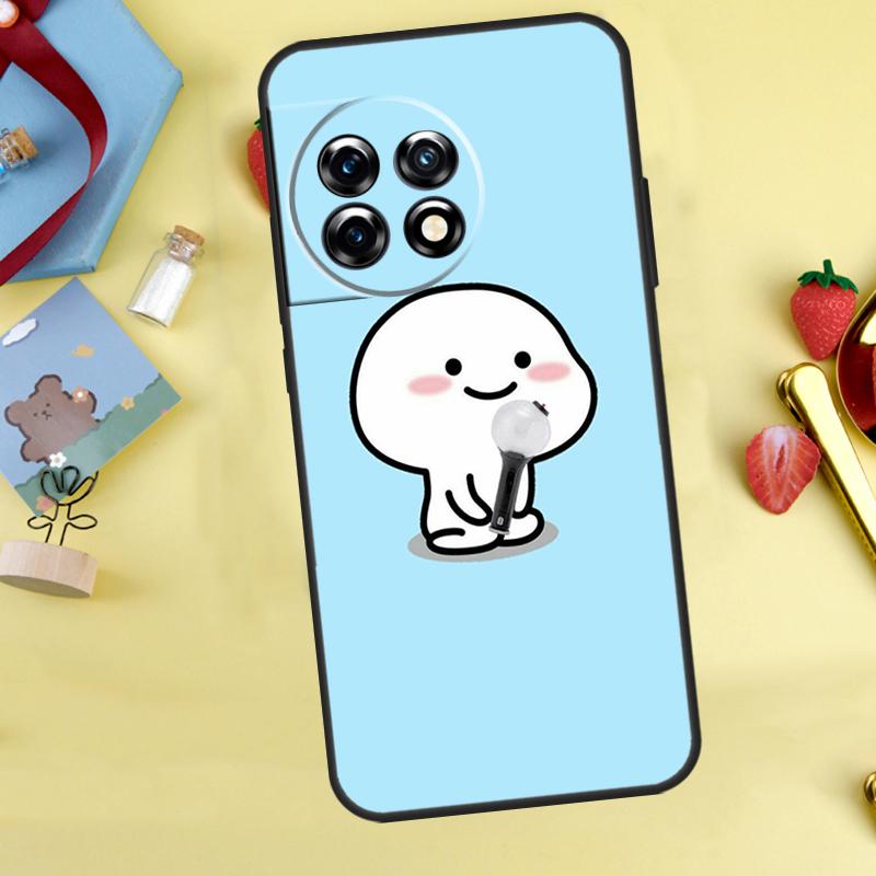 Cute Cartoon Pentols Case For OnePlus 13R 12R 13T 15 13 12 11 10 9 10R 10T 8T Nord 5 CE 4 2 3 Lite N20 N30 Cover