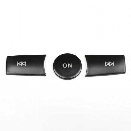 Car Accessories Center Console CD Panel Volume Switch Button Cover Sequ Sticker For Mercedes Benz GLA X156 CLA C117 2013-2017