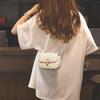 Mini Square Crossbody Bag Women PU Leather Chain Shoulder Stylish