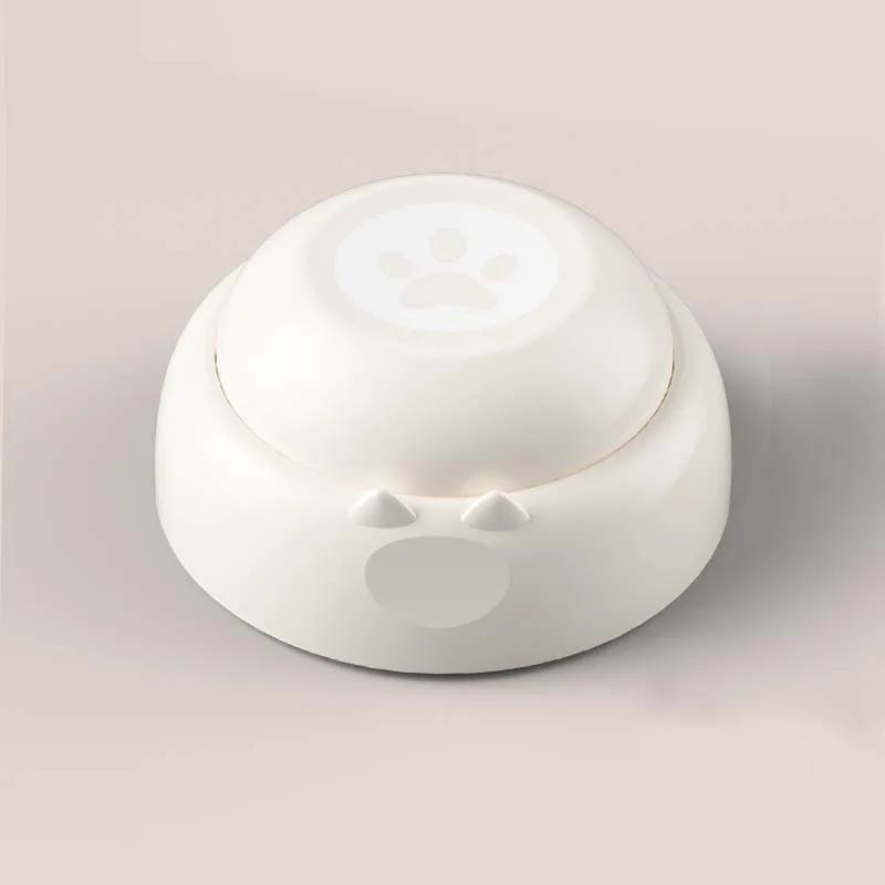 

1 шт. забавная собака записываемые игрушки для домашних животных путешествия говорящие питомцы стартеры говорящие кнопки портативные милые принадлежности для домашних животных общение собака белый