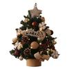 Mit Licht Bastel-Weihnachtsbaum-Set Künstlicher Kiefern-Schreibtisch-Weihnachtsbaum Festival